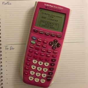 TI-84 Plus Silver Edition in Pink